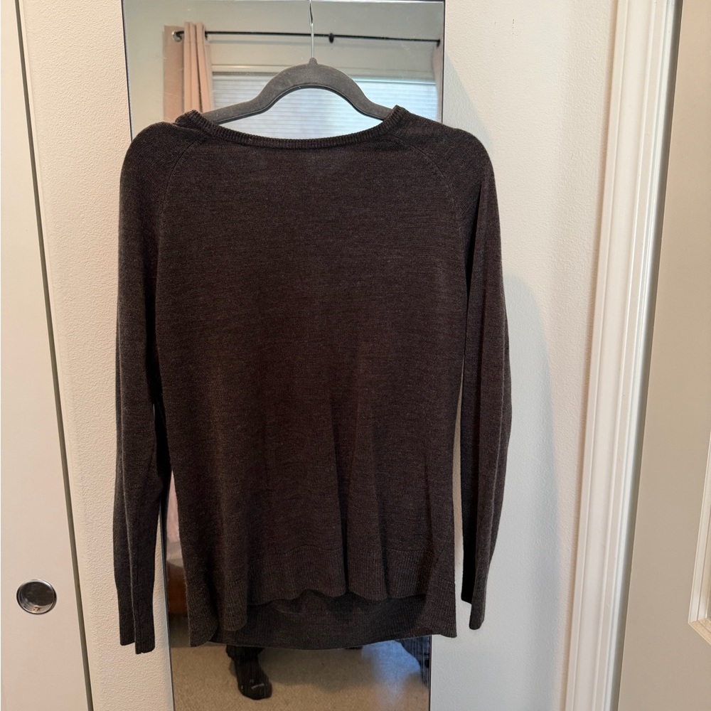 Sweet Romeo Charcoal Crew Neck Sweater